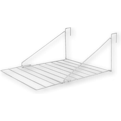 Tweedekans BRASQ Droogrek Hangend Wit - 5 meter - Wasdroger voor Deur en Balkon - Wasrek inklapbaar - Wanddroogrek - Ophangbaar droogrek- 53x71x27 cm Tweedehands