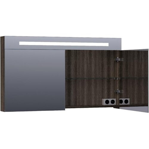 Tweedekans Brauer Double Face Spiegelkast 120 cm Legno Antracite Tweedehands