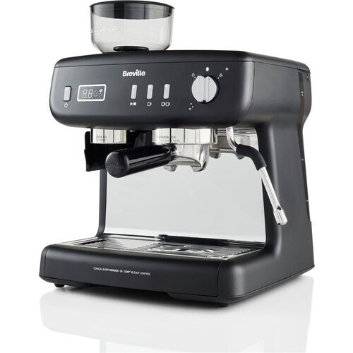 Tweedekans Breville Espressomachine - Barista Max+ - Pistonmachine - Zwart Tweedehands