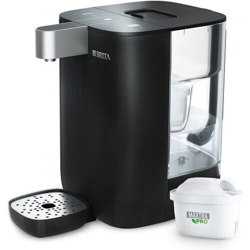 Tweedekans BRITA Cube waterdispenser en theemachine voor thuis - Zwart - Maak perfecte thee dankzij verschillende instellingen voor temperatuur en volume - UV-C Technologie - incl. Maxtra Pro Kalk Expert Filter Tweedehands