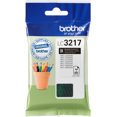 Tweedekans Brother LC-3217 Cartridge Zwart Tweedehands