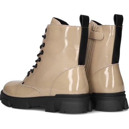 Tweedekans Bullboxer Aaf504f6s Veterboots - Laarzen Met Veters - Meisjes - Taupe - Maat 36 Tweedehands