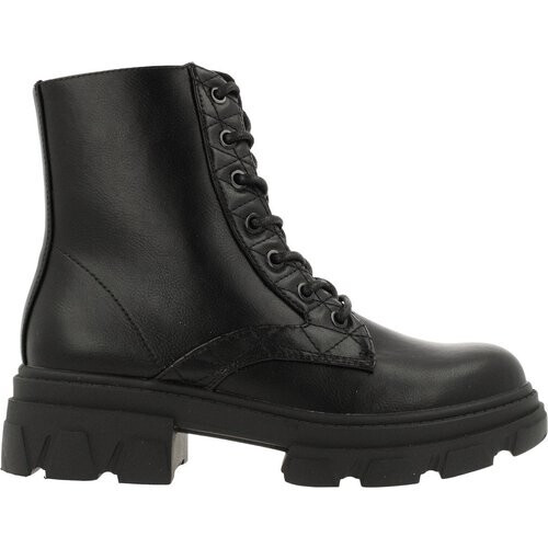 Tweedekans Bullboxer Dames Boots 267514F6S – Zwart – Maat 38 – Bovenwerk PU – Zool TR Tweedehands