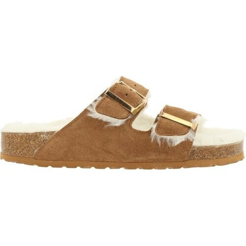 Tweedekans Bullboxer - Teenslippers - Dames - Tan/Cognac - 37 - Slippers Tweedehands
