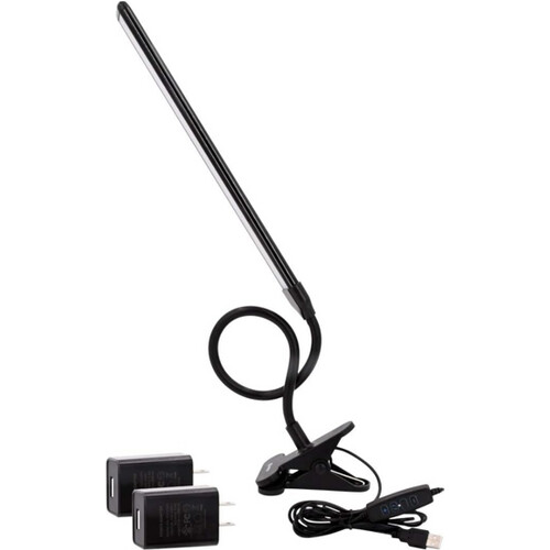 Tweedekans Bureaulamp LED - Dimbare Tafellamp - Oogbescherming - Touch Bediening - USB Oplaadpoort - Geheugenfunctie - Zwart Tweedehands