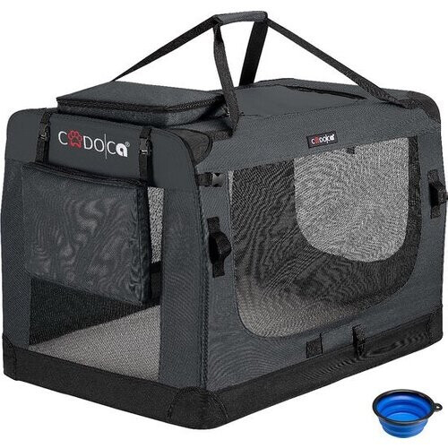 Tweedekans Cadoca Honden & Katten Reismand XXXL - 101x68x65cm - Antraciet Tweedehands