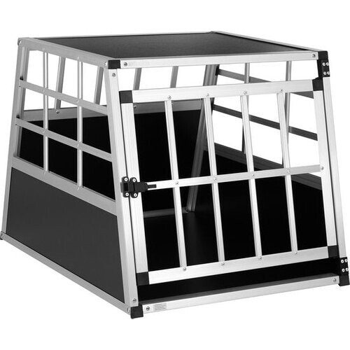 Tweedekans Cadoca Honden Transportbox M – Aluminium – 70x54x51cm Afsluitbaar Tweedehands