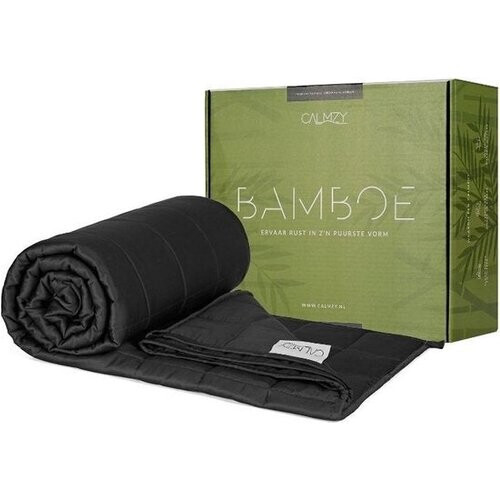 Tweedekans Calmzy Bamboe Verzwaringsdeken 9kg - Verzwaringsdeken 150x200 cm - Verzwaringsdeken eenpersoons - Verzwaringsdekens te gebruiken met eigen dekbedovertrek - Verzwaarde deken 1 persoons - Gewichtsdeken - 4 seizoenen Tweedehands