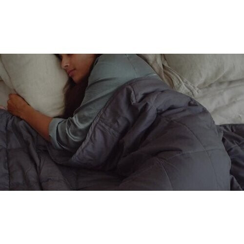 Tweedekans Calmzy Superior Chill - Duvet cover - Verzwaringsdeken hoes - 150 x 200 cm - Luchtig - Ademend - Donkergrijs Tweedehands