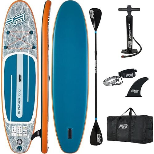 Tweedekans CampSup Opblaasbaar SUP Board Complete Set – Inclusief Peddel, Pomp, Tas, Vin & Veiligheidslijn Tweedehands