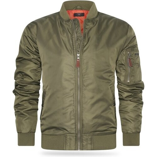 Tweedekans Cappuccino Italia - Heren Jas zomer Navy Seal Jacket Army - Groen - Maat XL Tweedehands