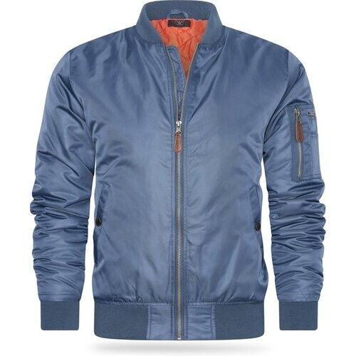 Tweedekans Cappuccino Italia - Heren Jas zomer Navy Seal Jacket Navy - Blauw - Maat XXL Tweedehands