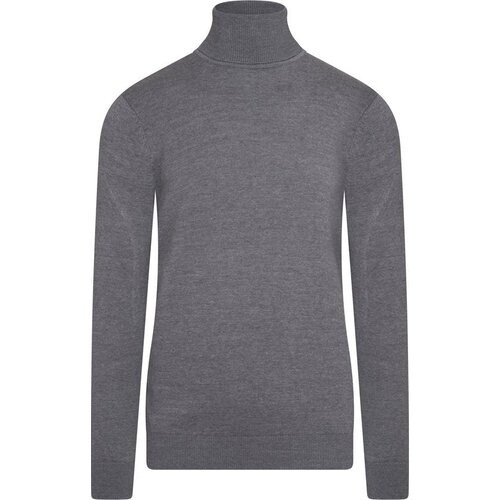 Tweedekans Cappuccino Italia - Heren Truien Coltrui Grijs - Grijs - Maat L Tweedehands