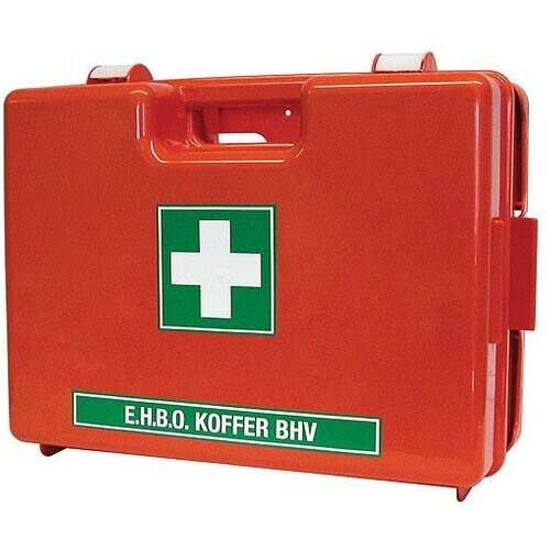 Tweedekans Carpoint EHBO Koffer A – 26-delig – Met Wandhouder – Dubbelvaks – 43x30x16 cm – Oranje Tweedehands