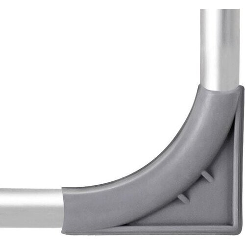 Tweedekans Casaria - Aluminium Tuinstoel 2 Stuks - 7-voudig Verstelbaar - Grijs Tweedehands