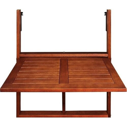 Tweedekans Casaria Balkontafel - FSC®-Gecertificeerd Acaciahout Hangend – Bruin Tweedehands