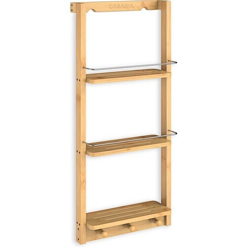 Tweedekans Casaria Bamboe Doucherek - Badkamerkast - Stellingkast- 70x28,5x10cm Tweedehands