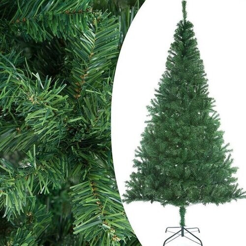 Tweedekans Casaria Kerstboom 150 cm PVC - Metalen Voet – Groen Tweedehands