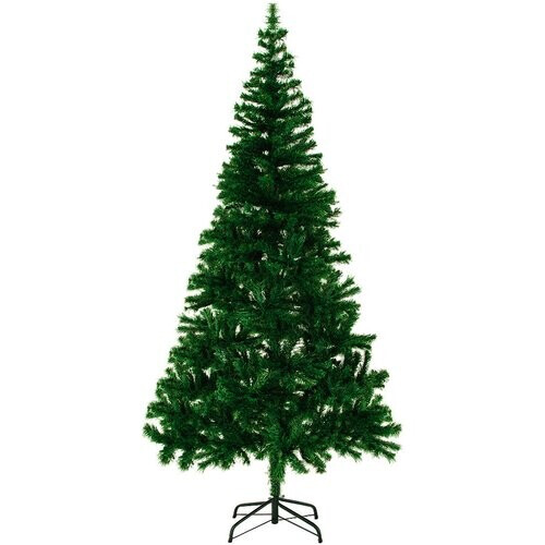 Tweedekans Casaria Kerstboom 180 cm – Incl. LED Kerstverlichting PE Groen Tweedehands