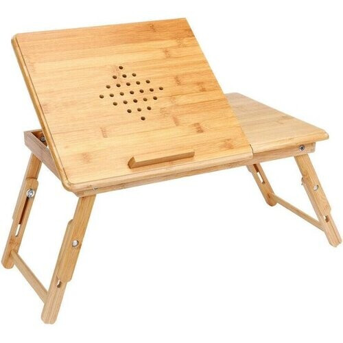 Tweedekans CASARIA Laptop Standaard- Lade Ventilatiegaten Verstelbaar- 55 x 35 cm Tweedehands