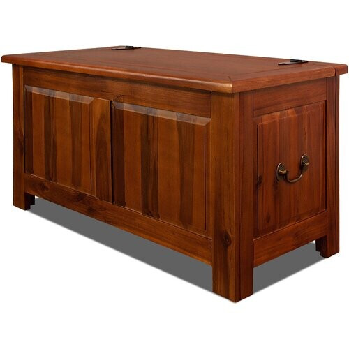 Tweedekans Casaria Opbergkist acaciahout Tweedehands