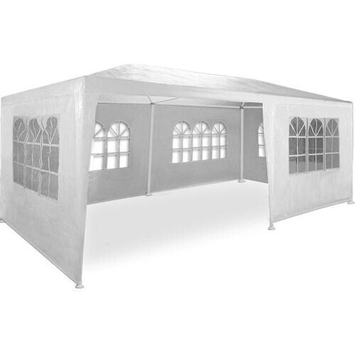 Tweedekans Casaria Partytent - Paviljoen - 6 Zijwanden - Waterdicht - 300 x 600 cm - Wit Tweedehands