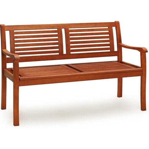 Tweedekans Casaria Tuinbank - Eucalyptushout 120x60x90cm - FSC®-gecertificeerd Tweedehands