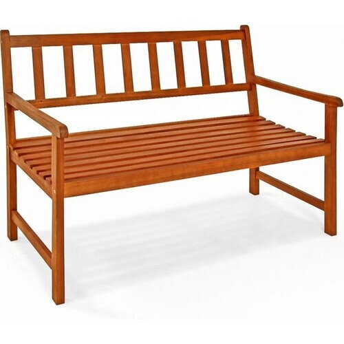 Tweedekans Casaria Tuinbank – FSC®-Gecertificeerd Acacia / 120 cm Breed – Bruin Tweedehands