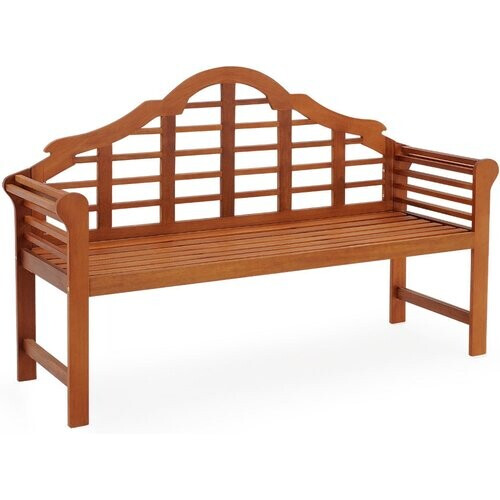 Tweedekans Casaria Tuinbank Marlboro - FSC®-Gecertificeerd Eucalyptushout – Bruin Tweedehands