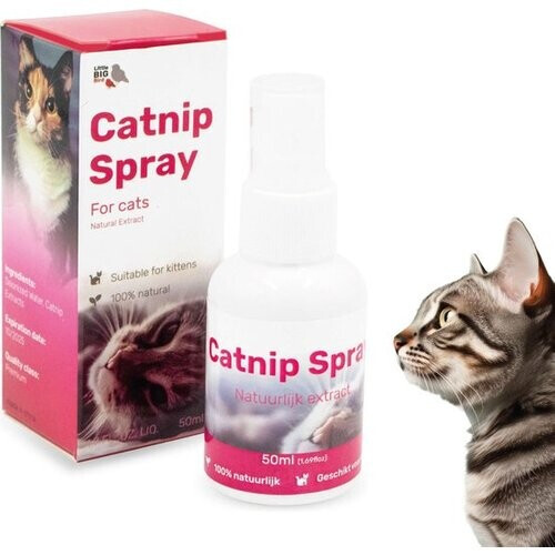 Tweedekans Catnip Spray - 100% natuurlijk - Kattenkruid spray - Catnip speelgoed - Valeriaan - Kat - Katten - Voor krabpaal - Speeltjes - Huis - Mand Tweedehands