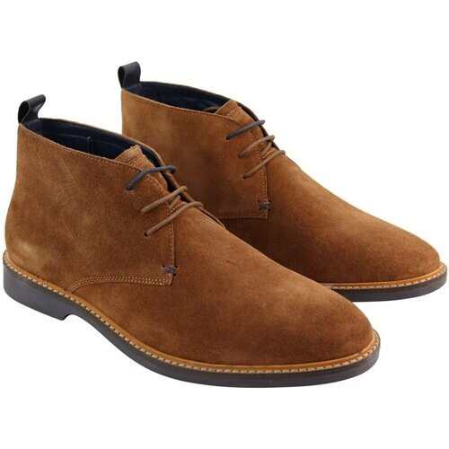 Tweedekans Cavani Chukka Boots Heren – Suède Bovenwerk & Vetersluiting – Maat 44 – Tan Tweedehands