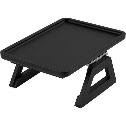 Tweedekans Ceruzo Armleuning Dienblad -Bamboe -Zwart-33x24 cm -Inklapbaar -Antislip Tweedehands