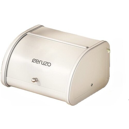 Tweedekans Ceruzo Broodtrommel-Schuifdeksel - Retro Design- Opbergbox Keuken-Mat Soft Beige- 25 x 26 x H17 cm Tweedehands