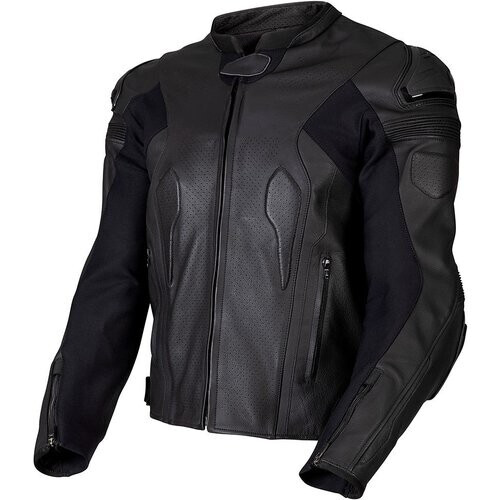 Tweedekans CLAW Kenzo Sport Combi Motorjas Heren Leer - Zwart - Maat L Tweedehands
