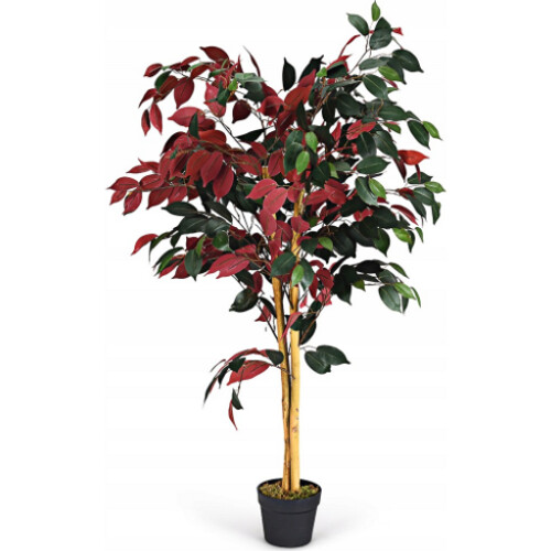 Tweedekans Coast 120 cm grote groene ficus boom in de pot met kunstmatige boom realistische groene planten Tweedehands