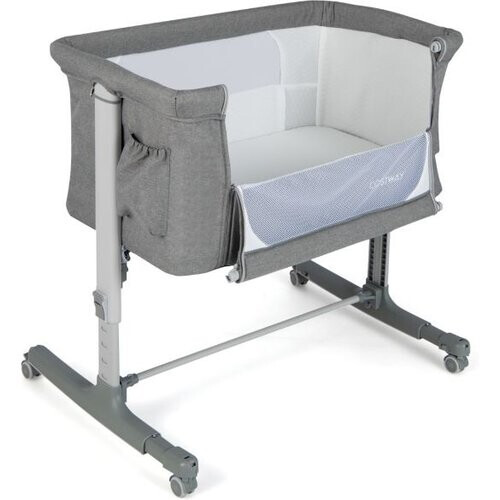 Tweedekans Coast 3-in-1 Baby Wiegje - Co-sleeper - Verstelbare Hoogte - Grijs Tweedehands