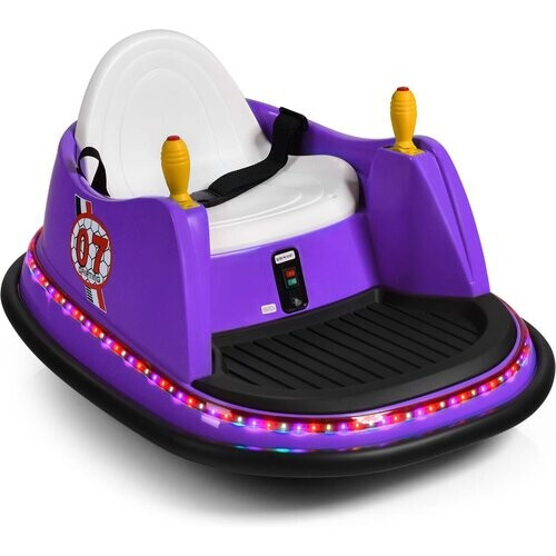 Tweedekans Coast 6V kinderen autoscooter Elektro -voertuigen met lichten en muziek 57 x 75 x 42 cm paars Tweedehands