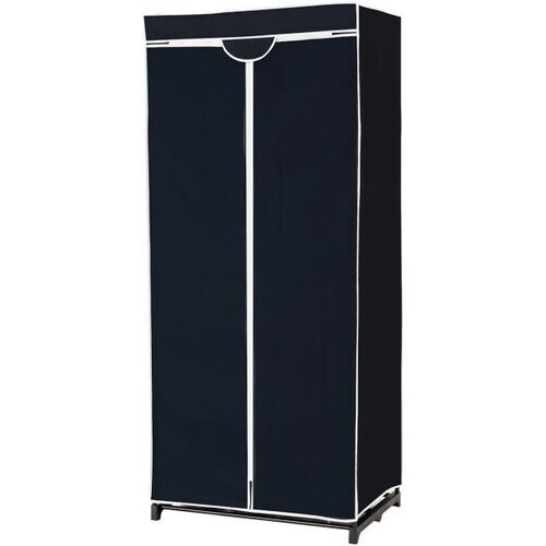 Tweedekans Coast 75 x 50 x 170 cm kleurkeuze garderobe stofkast met garderobe zwart Tweedehands