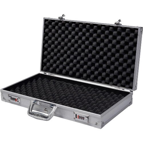 Tweedekans Coast Beschermkoffer met plukschuim - Aluminium - Brandwerend - 47 x 25 x 8 cm Tweedehands