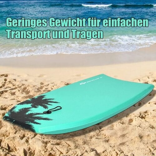 Tweedekans Coast bodyboard zwemboard zwemplank surfplank kinderen 83 x 47 x 5,5 cm groen Tweedehands