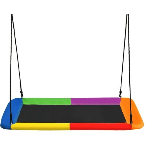 Tweedekans Coast Boomschommel met Verstelbare Touwen Kleurrijk - 100-180 cm Tweedehands