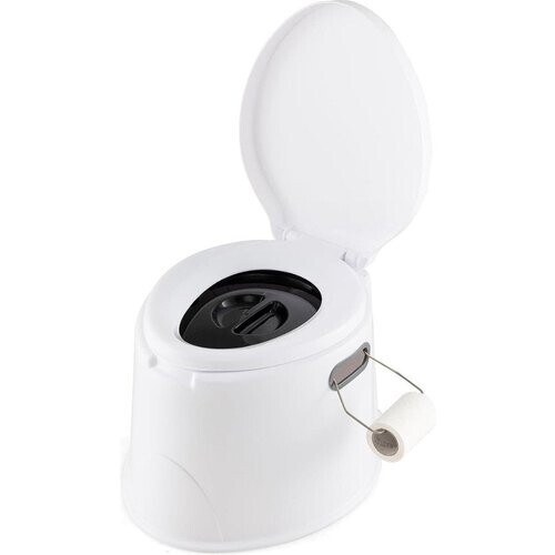 Tweedekans Coast Camping Toilet Draagbaar Reistoilet - Wit Tweedehands