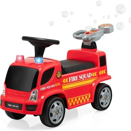 Tweedekans Coast Children's Fire Motor met zeepbelpistool voor kinderen van 18-36 maanden rood Tweedehands