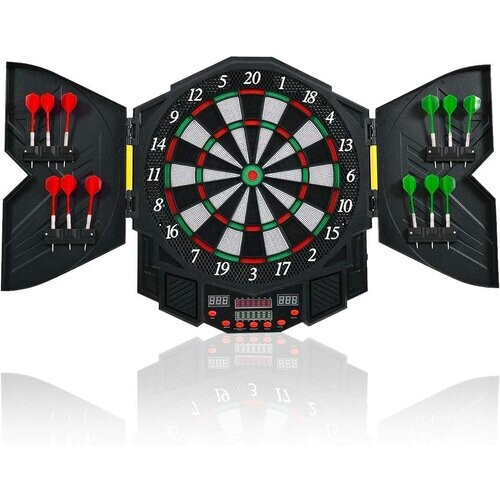 Tweedekans Coast Elektronische dartbord met LED - Inclusief 12 pijlen Tweedehands