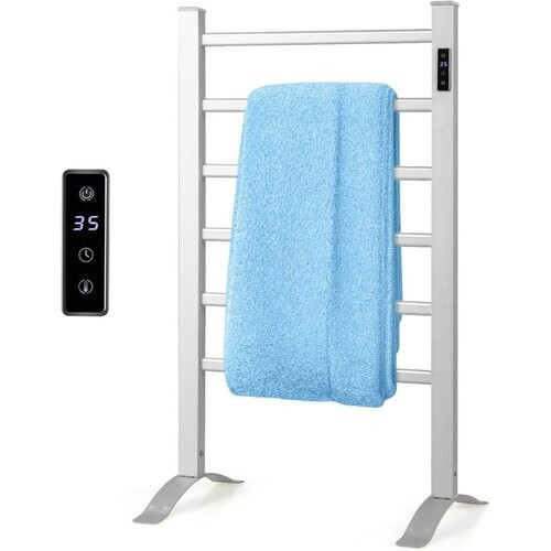 Tweedekans Coast Handdoekrek met Verwarming Handdoekverwarmer - Met Timer - 54 cm x 35 cm x 91 cm Tweedehands