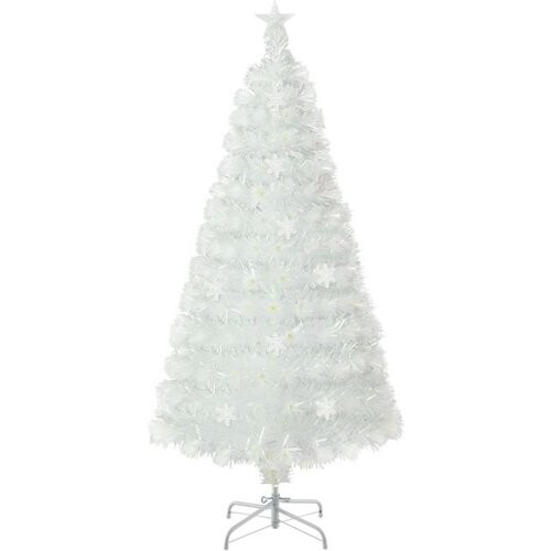 Tweedekans Coast Kerstboom - LED - Glasvezel - Incl. L-gecertificeerde Adapter - 180x79cm - Wit Tweedehands