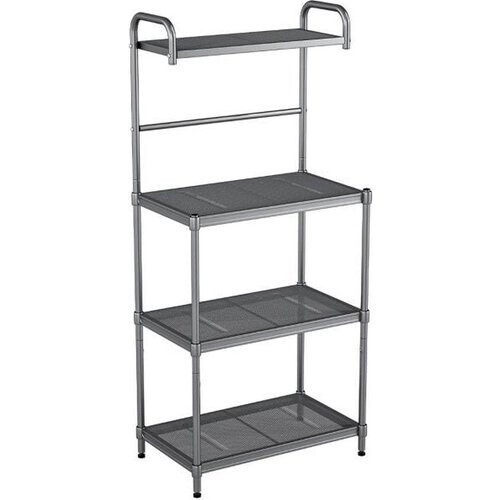 Tweedekans Coast Keukenrek – 4 Planken – 60 x 34,5 x 136 cm – Grijs Tweedehands