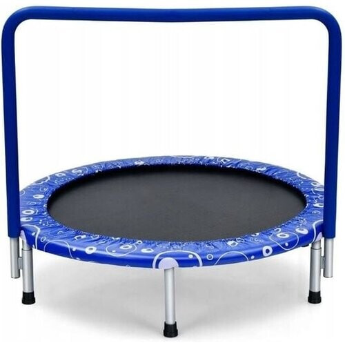Tweedekans Coast Kindertrampoline – max. 150 kg – 92 x 92 x 80,5 cm – Blauw Tweedehands