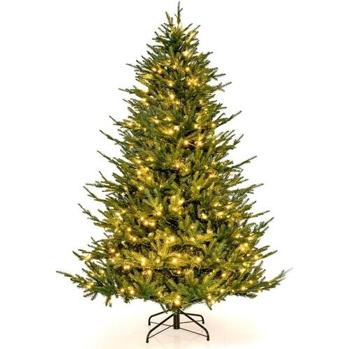 Tweedekans Coast Kunstkerstboom met 8 Lichtmodi en 280 Warmwitte LED-lampjes - 180cm Tweedehands