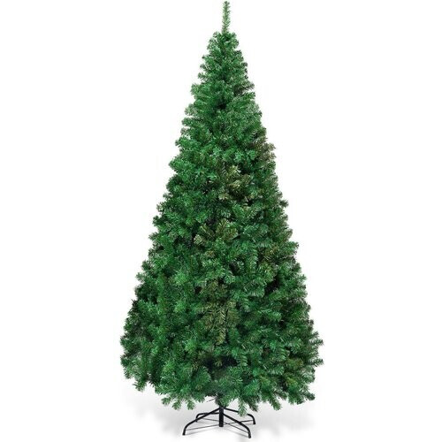 Tweedekans Coast Kunstkerstboom met Metalen Voet - 210cm - Groen Tweedehands